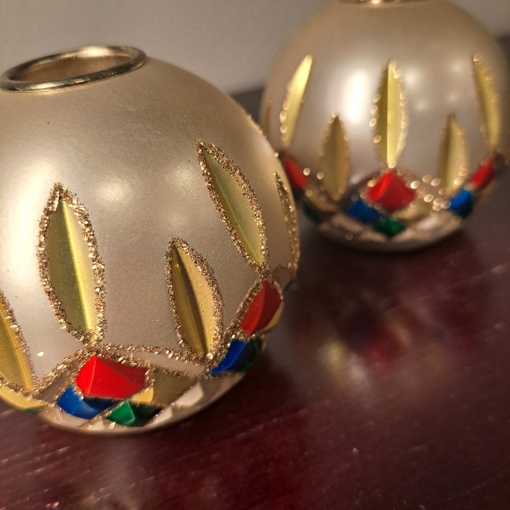 Waterford Holiday Heirlooms Lismore Candlestick Pair Christmas Decoration